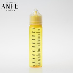 60ml CGU-V3 bottle bottle with scale printing bottles