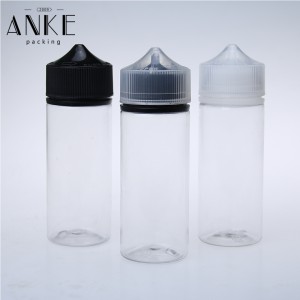 120ml CGU Clear Break-off tip Refill V3 with childproof tamper cap