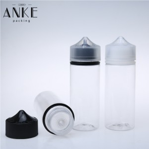 120ml CGU Clear Break-off tip Refill V3 with childproof tamper cap