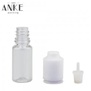 10ml TPD5–E PET Bottles with childproof tamper cap