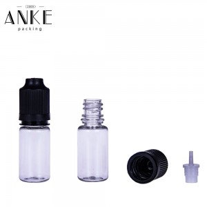 10ml TPD5–E PET Bottles with childproof tamper cap