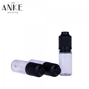 10ml TPD5–E PET Bottles with childproof tamper cap