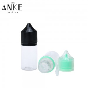 30ml CGU Clear Refill V3 with childproof tamper cap and screw tip