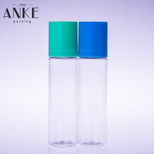 60ml CG unicorn Flat cap UPDATED clear PET bottles with removable tips and child tamper proof caps