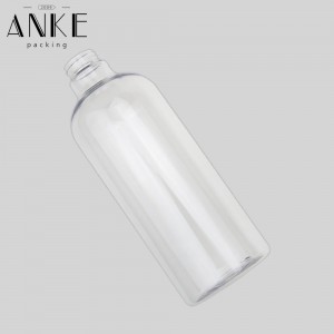 1L transparent PET plastic pump spray bottle