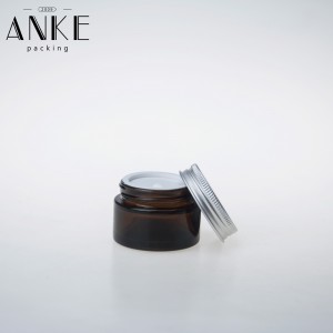 CBD packaging screw cap glass jars