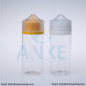 ANKE CGU-V3 : 100 ml PET bottles with updated tip shape and color custom