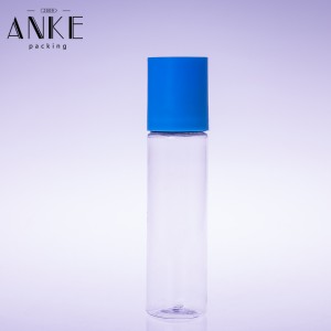 60ml CG unicorn Flat cap UPDATED clear PET bottles with removable tips and child tamper proof caps