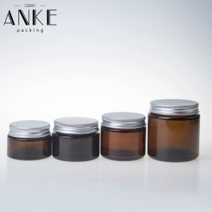 CBD packaging screw cap glass jars