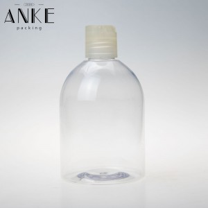 High quality plastic portable essential oil/liquid bottle with disk top cap