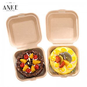 Custom Compostable Clamshell Packaging for Burgers and Cakes | Anke Packing