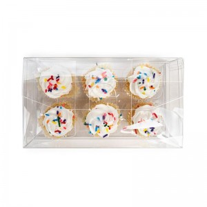 Clear Display Cake Box & Cupcake Box | Customizable Packaging Solution