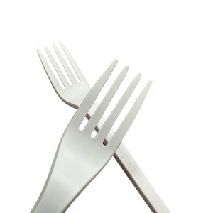 Custom PLA Cutlery Forks for Sustainable Packaging | ANKE