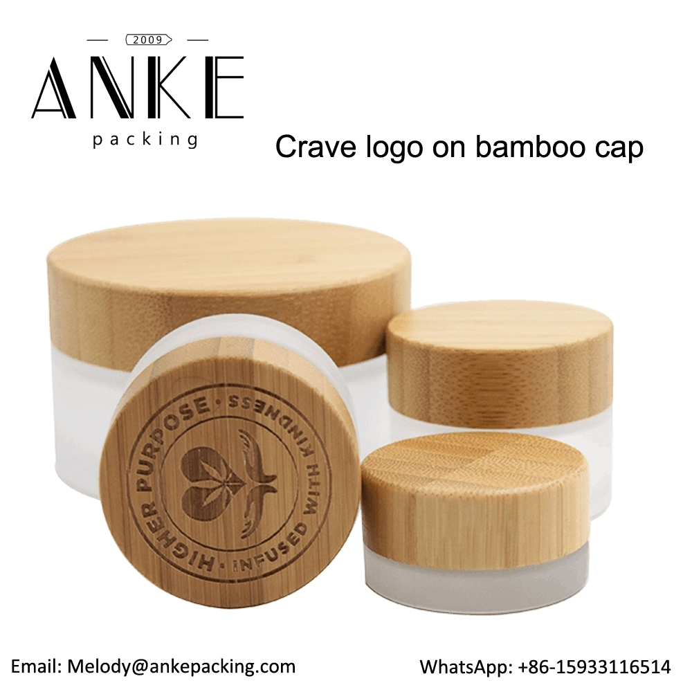 Carve logo on Bamboo cap-ANKE Packing