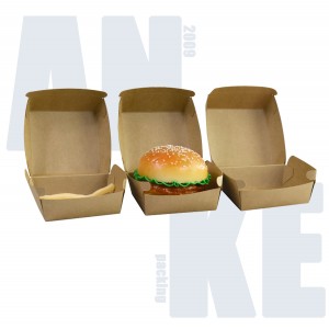 Custom Kraft Burger Boxes – Wholesale Packaging Solutions