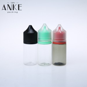 All size CG unicorn V3 colored bottle with colored childproof tamper cap