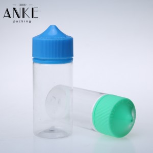 All size CG unicorn V3 colored bottle with colored childproof tamper cap