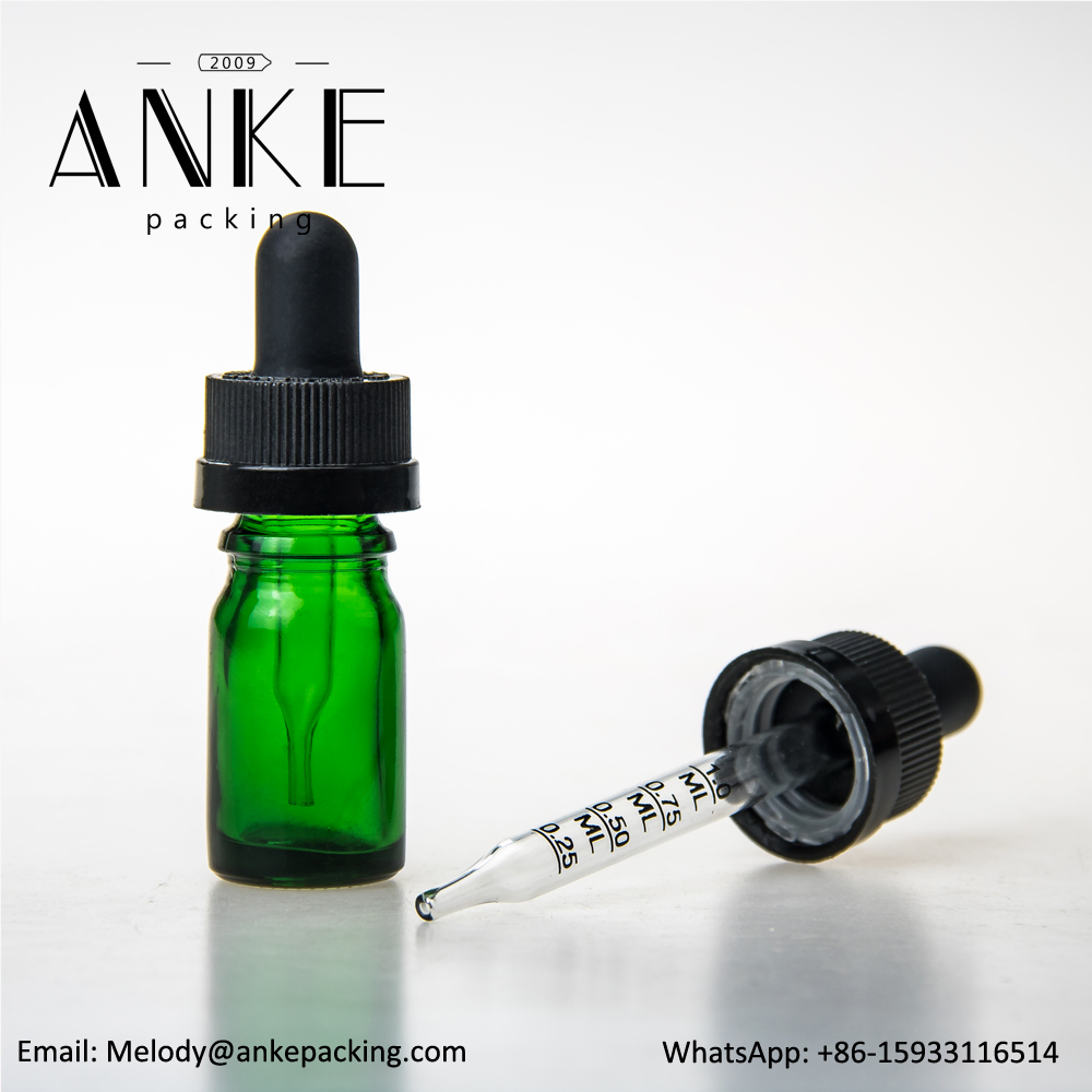 Green hemp Bottle for CBD-ANKE Packing