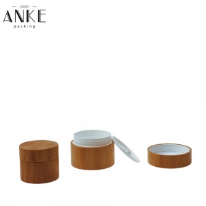 CBD packaging screw cap Bamboo Jar