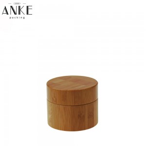 CBD packaging screw cap Bamboo Jar