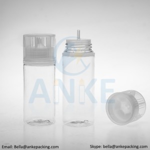 ANKE CGU-V3(F) : 100ml 120 ml unique cap shape PET bottles with updated tip shape