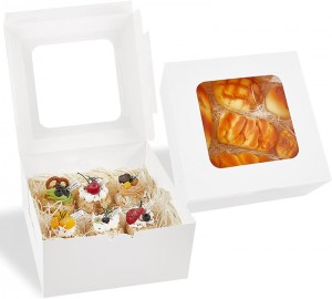 Custom White Cake Boxes | Elegant and Durable Packaging | Anke Packing